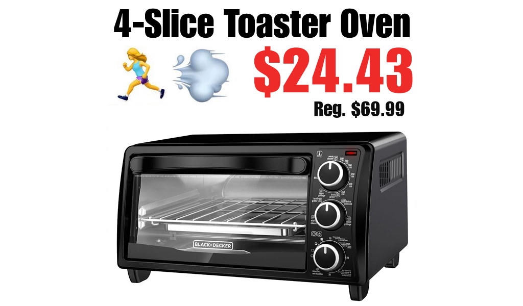 4-Slice Toaster Oven Only $24.43 on Macys.com (Regularly $69.99)