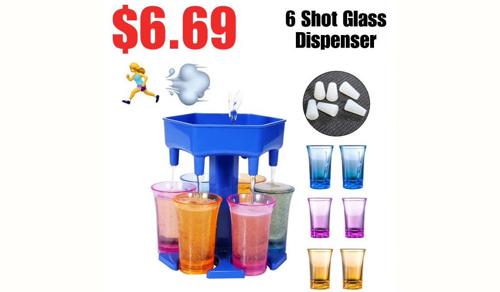 6 Shot Glass Dispenser Only $6.69 Shipped on Amazon