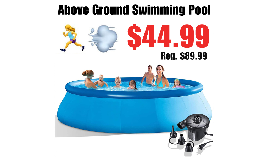 Above Ground Swimming Pool Only $44.99 Shipped on Amazon (Regularly $89.99)