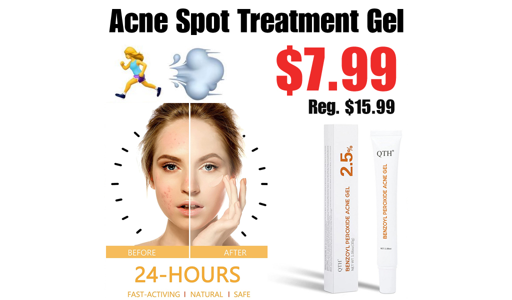 Acne Spot Treatment Gel Only $7.99 on Amazon (Regularly $15.99)
