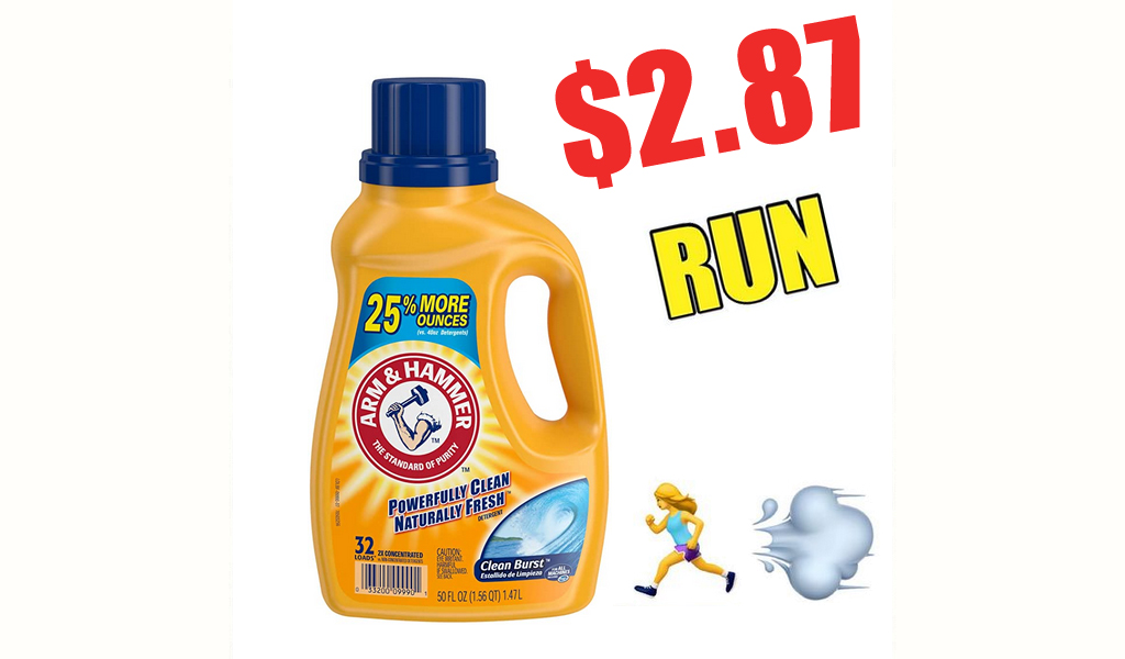 Arm & Hammer Laundry Detergent - 32 Loads Only $2.87 Shipped on Amazon (Regularly $8.99)