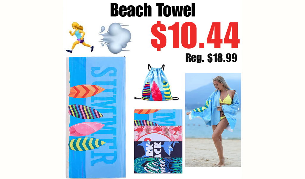 Beach Towel Only $10.44 Shipped on Amazon (Regularly $18.99)