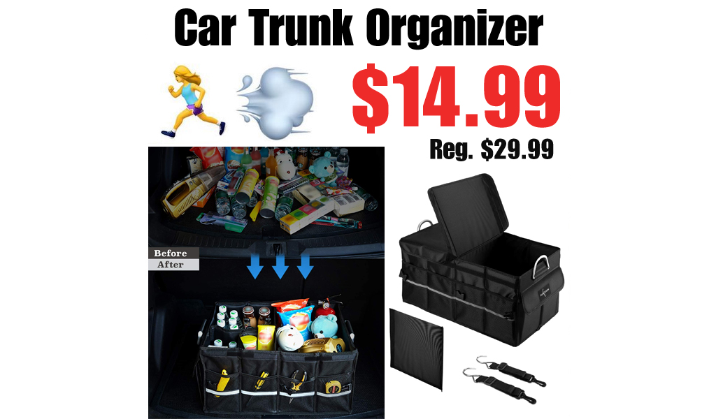 Car Trunk Organizer Only $14.99 Shipped on Amazon (Regularly $29.99)