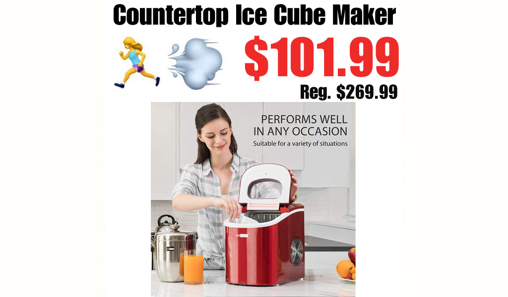 Countertop Ice Cube Maker Only $101.99 Shipped on Amazon (Regularly $269.99)