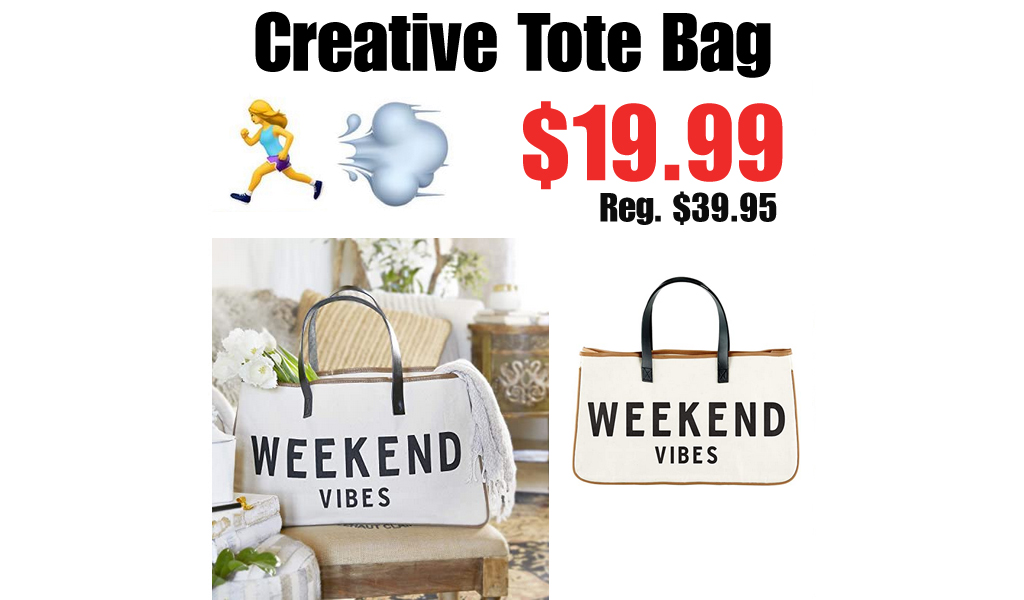 Creative Tote Bag Only $19.99 Shipped on Amazon (Regularly $39.95)