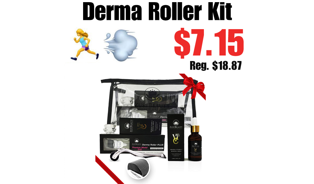 Derma Roller Kit Only $7.15 Shipped on Amazon (Regularly $18.87)