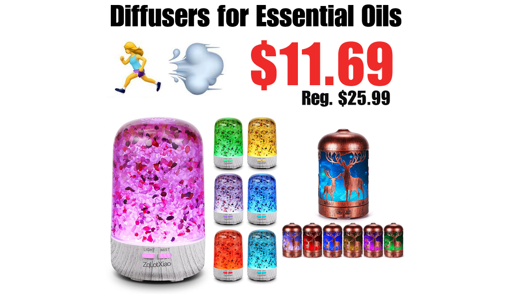 Diffusers for Essential Oils Only $11.69 on Amazon (Regularly $25.99)