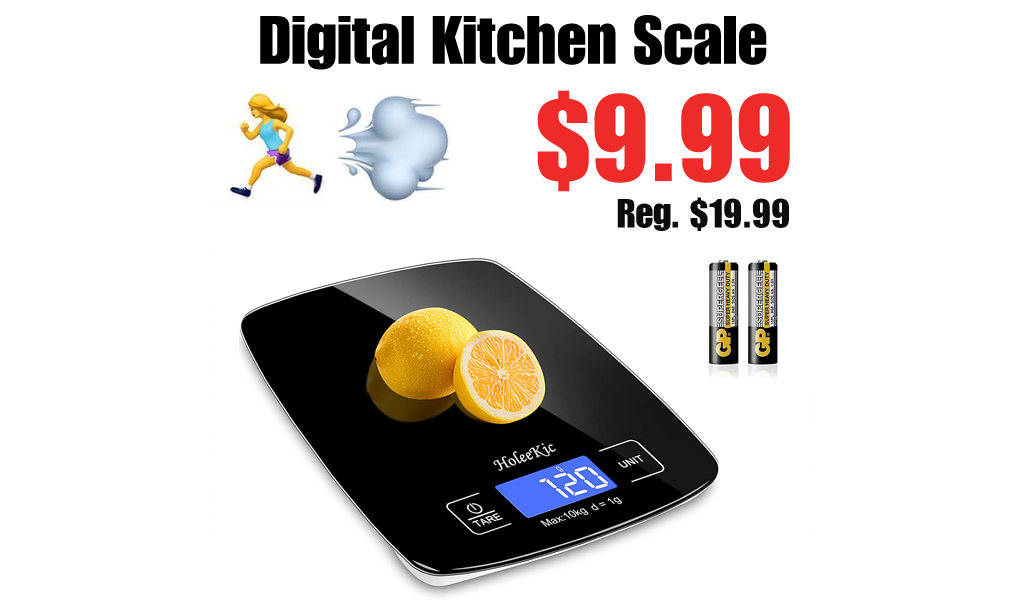 Digital Kitchen Scale Only $9.99 Shipped on Amazon (Regularly $19.99)