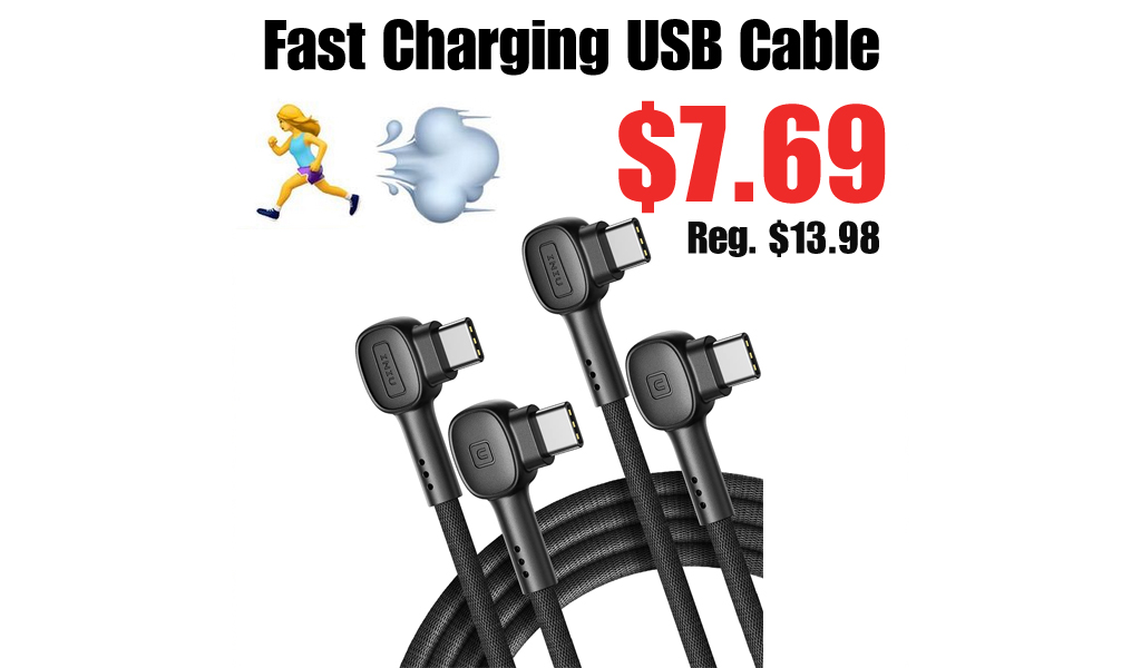 Fast Charging USB Cable Only $7.69 on Amazon (Regularly $13.98)