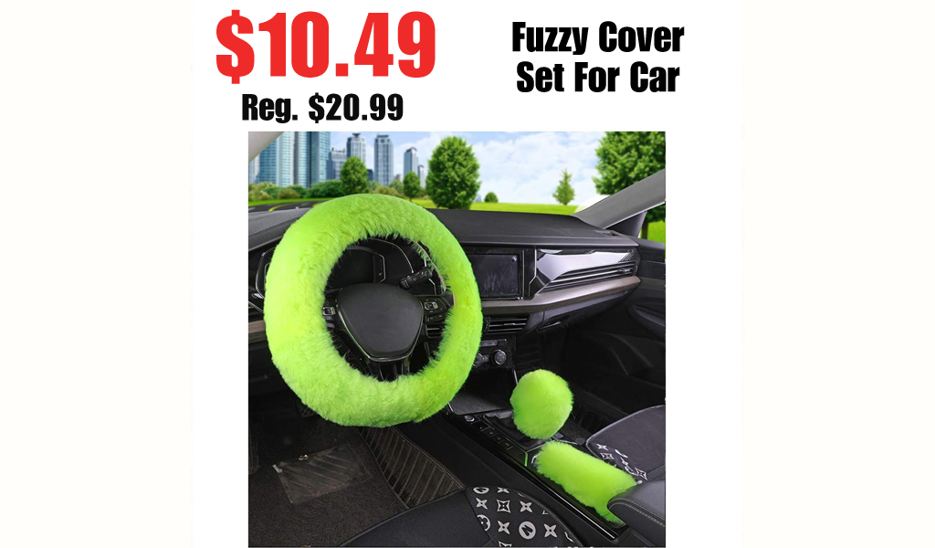 Fuzzy Cover Set For Car Only $10.49 Shipped on Amazon (Regularly $20.99)