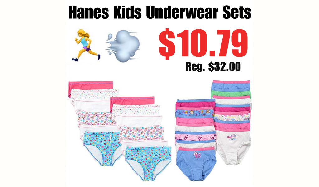 Hanes Kids Underwear Sets Only $10.79 Shipped on Zulily (Regularly $32.00)