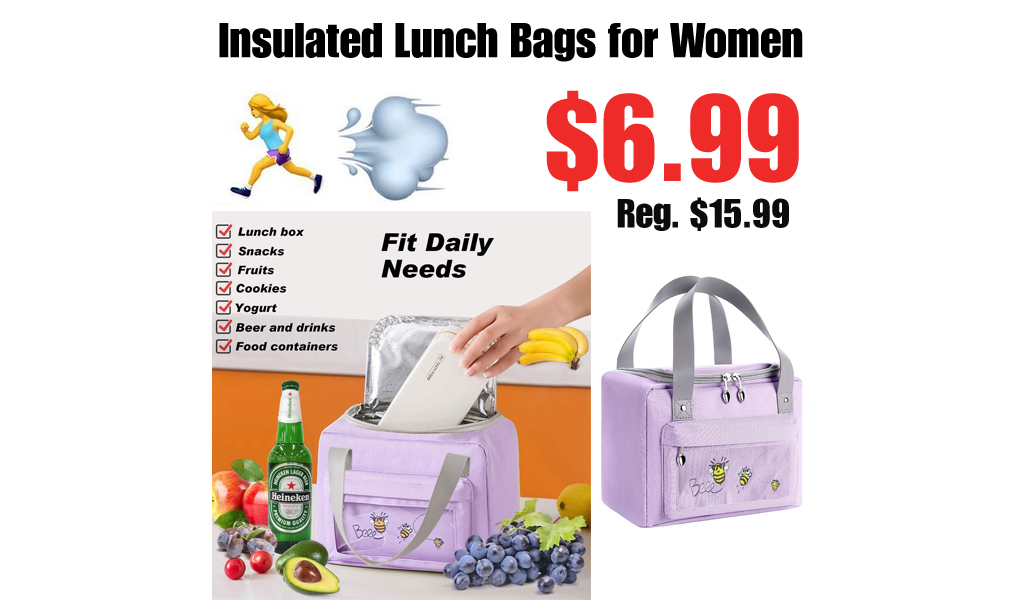 Insulated Lunch Bags for Women Only $6.99 Shipped on Amazon (Regularly $15.99)
