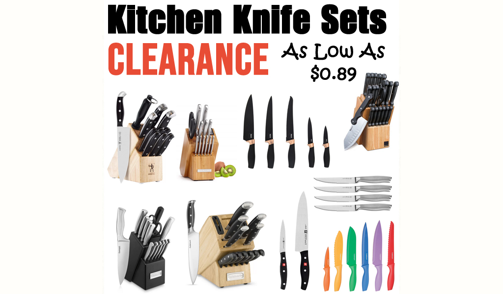 Kitchen Knife Sets for Less on Wayfair - Big Sale