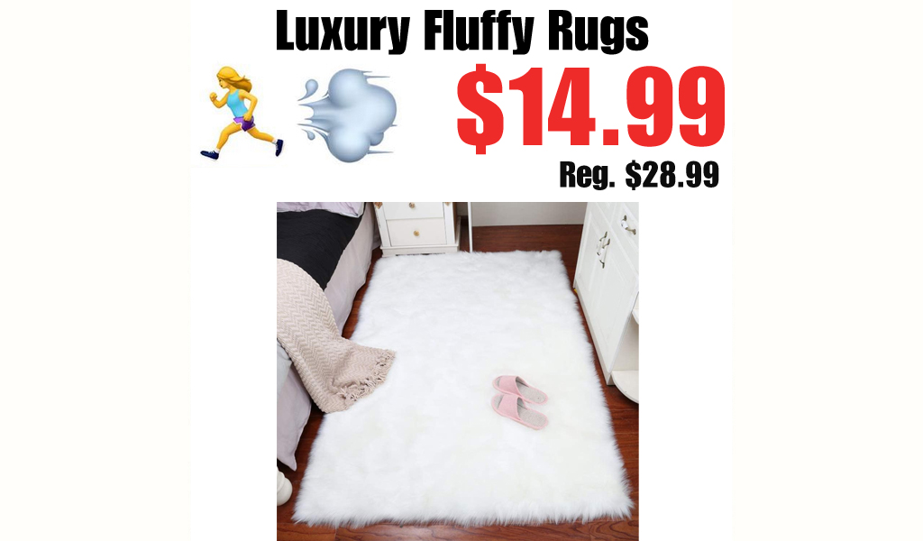 Luxury Fluffy Rugs Only $14.99 Shipped on Amazon (Regularly $28.99)