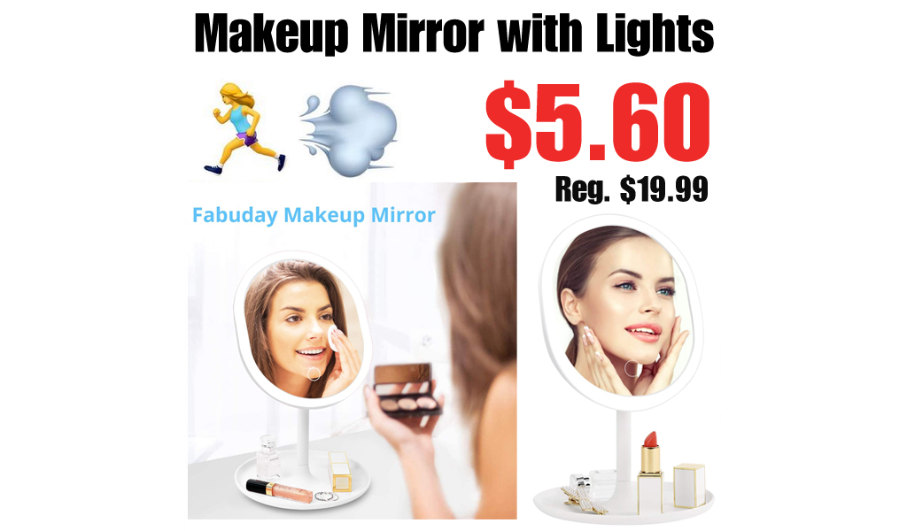 Makeup Mirror with Lights Only $5.60 Shipped on Amazon (Regularly $19.99)