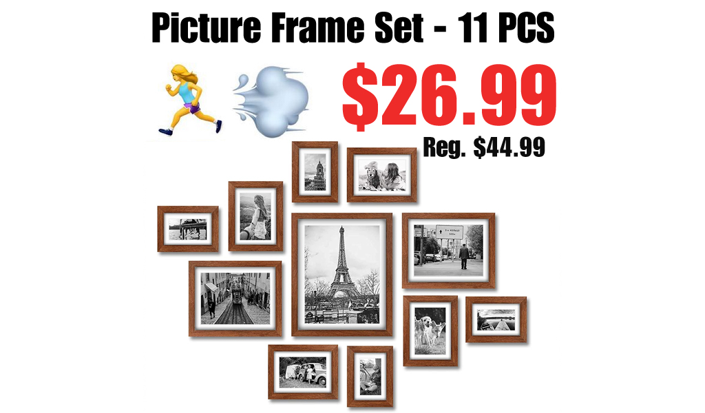 Picture Frame Set - 11 PCS Only $26.99 Shipped on Amazon (Regularly $44.99)