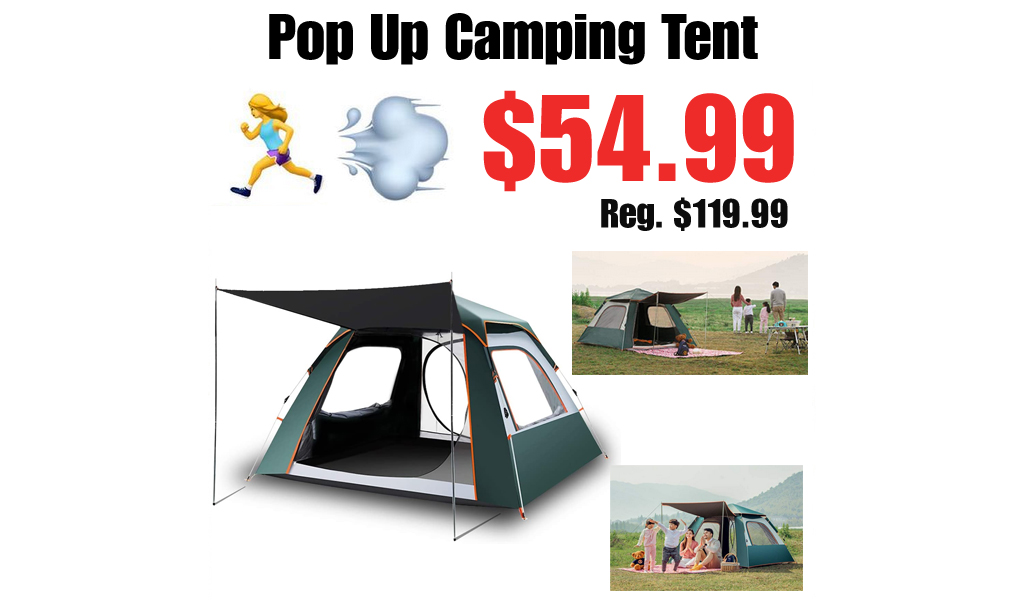 Pop Up Camping Tent Only $54.99 Shipped on Amazon (Regularly $119.99)