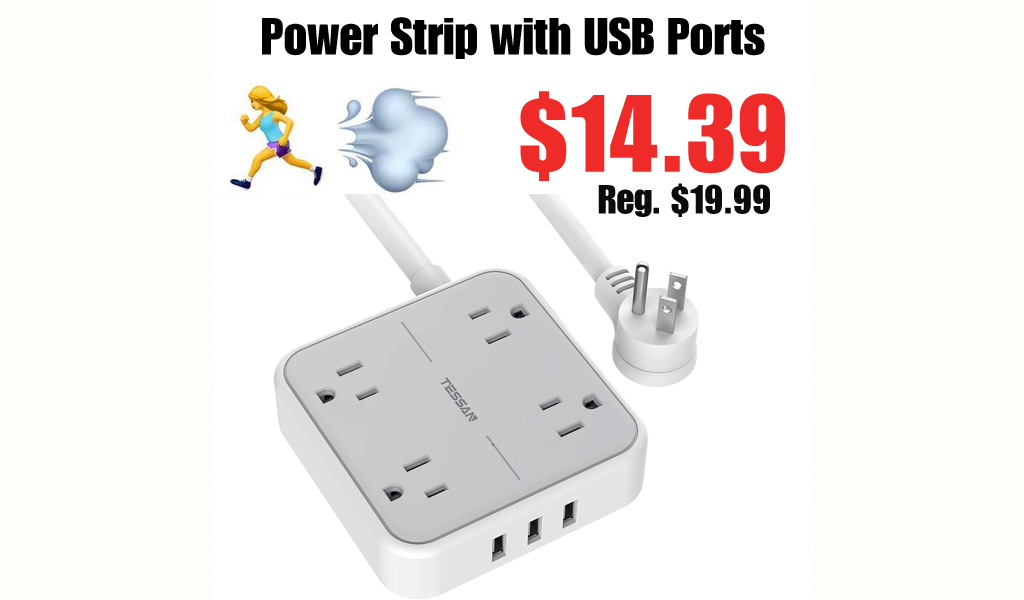 Power Strip with USB Ports Only $14.39 Shipped on Amazon (Regularly $19.99)