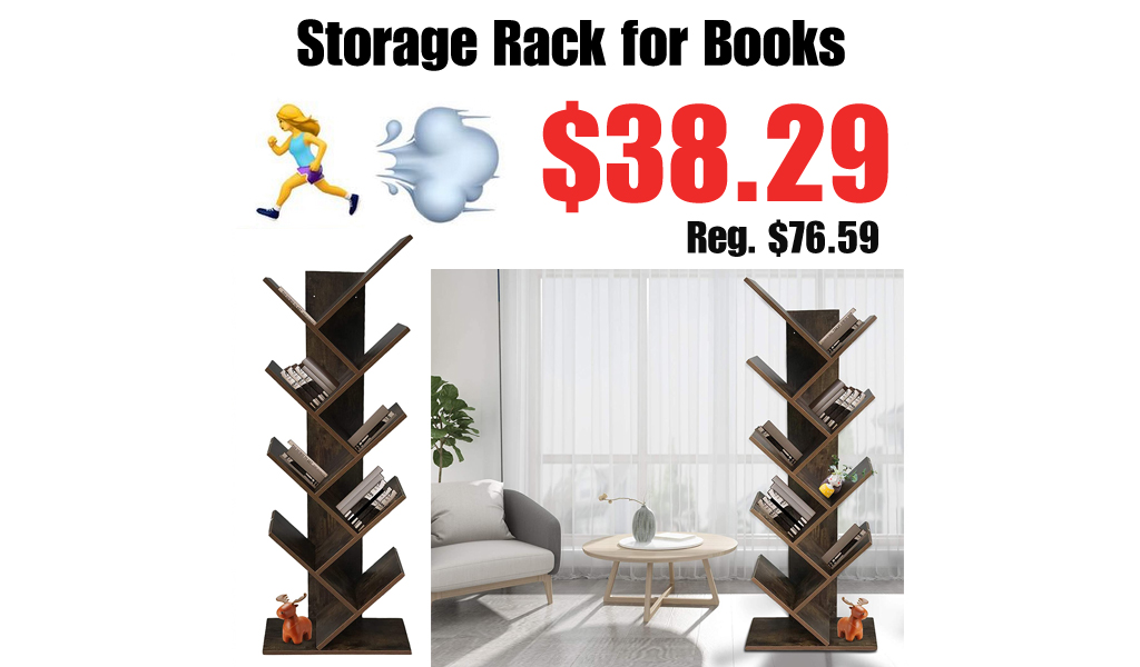 Storage Rack for Books Only $38.29 Shipped on Amazon (Regularly $76.59)