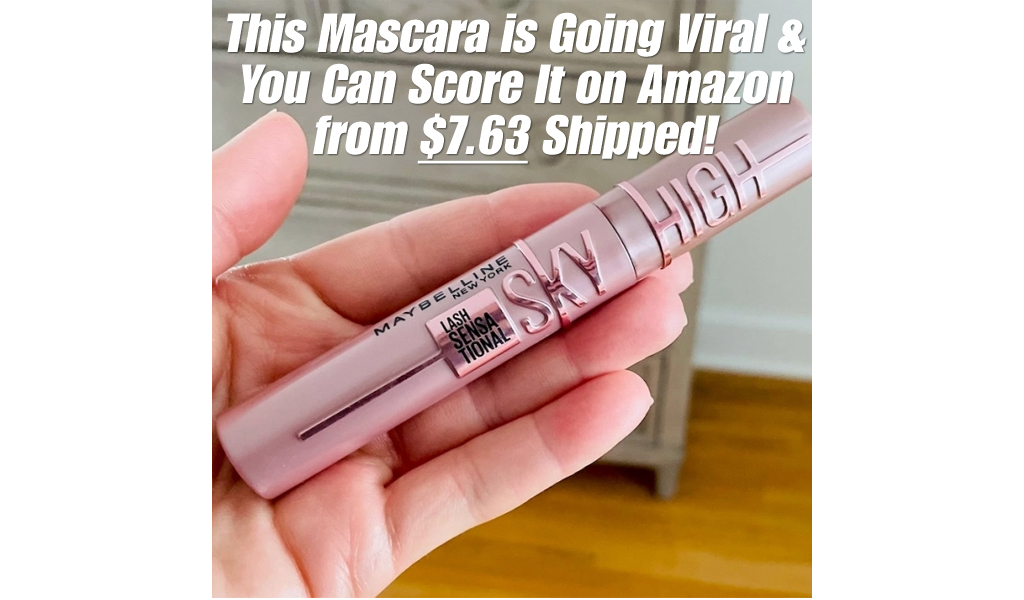This Mascara is Going Viral & You Can Score It on Amazon from $7.63 Shipped!