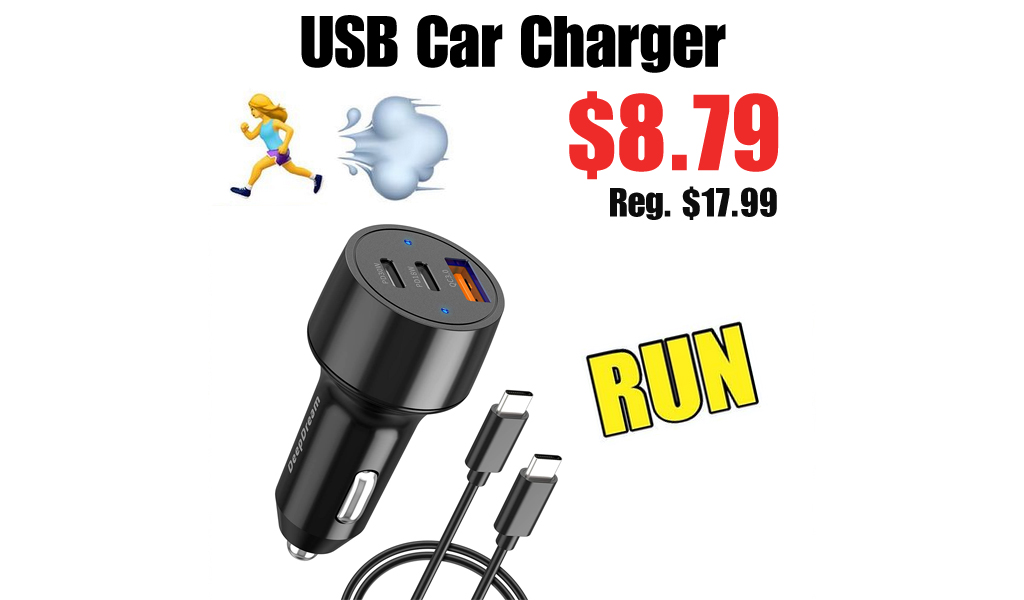 USB Car Charger Only $8.79 on Amazon (Regularly $17.99)