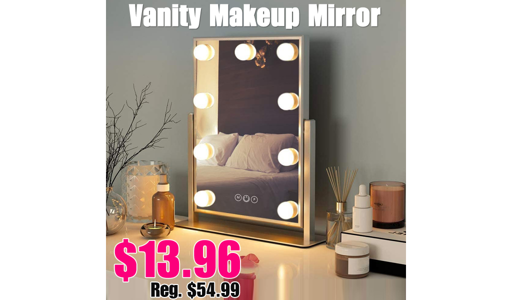 Vanity Makeup Mirror Only $13.96 Shipped on Amazon (Regularly $54.99)