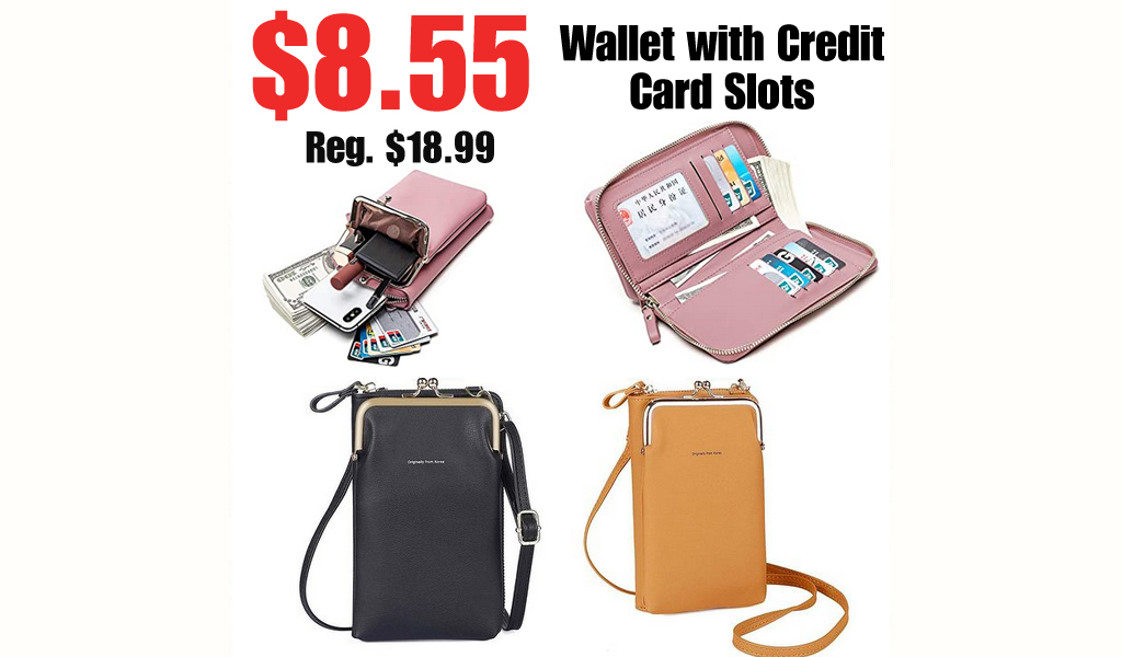 Wallet with Credit Card Slots Only $8.55 Shipped on Amazon (Regularly $18.99)