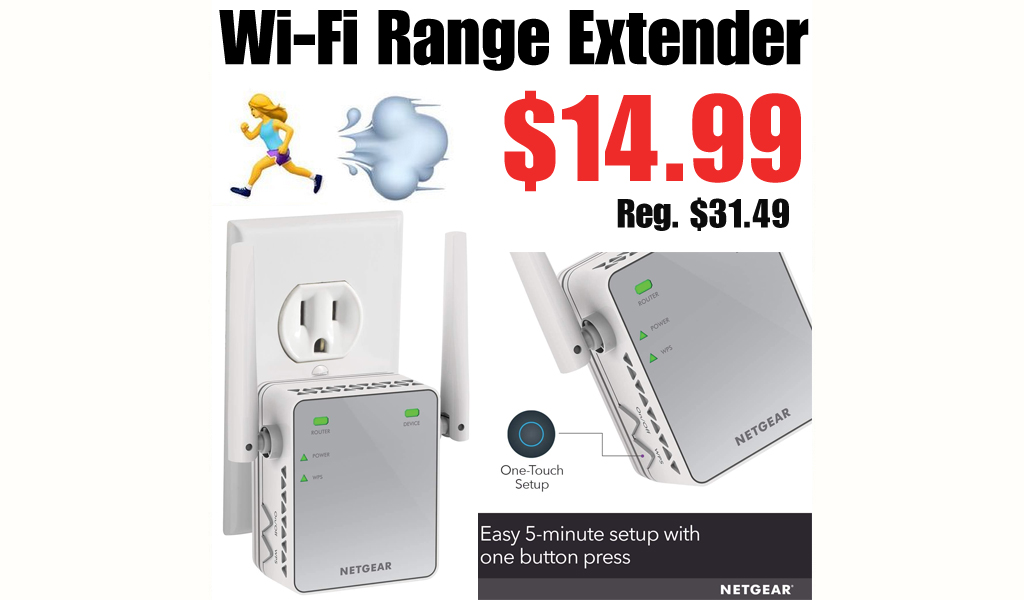 Wi-Fi Range Extender Only $14.99 Shipped on Amazon (Regularly $31.49)