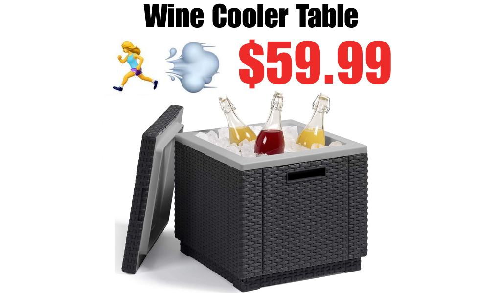 Wine Cooler Table Only $59.99 on Amazon