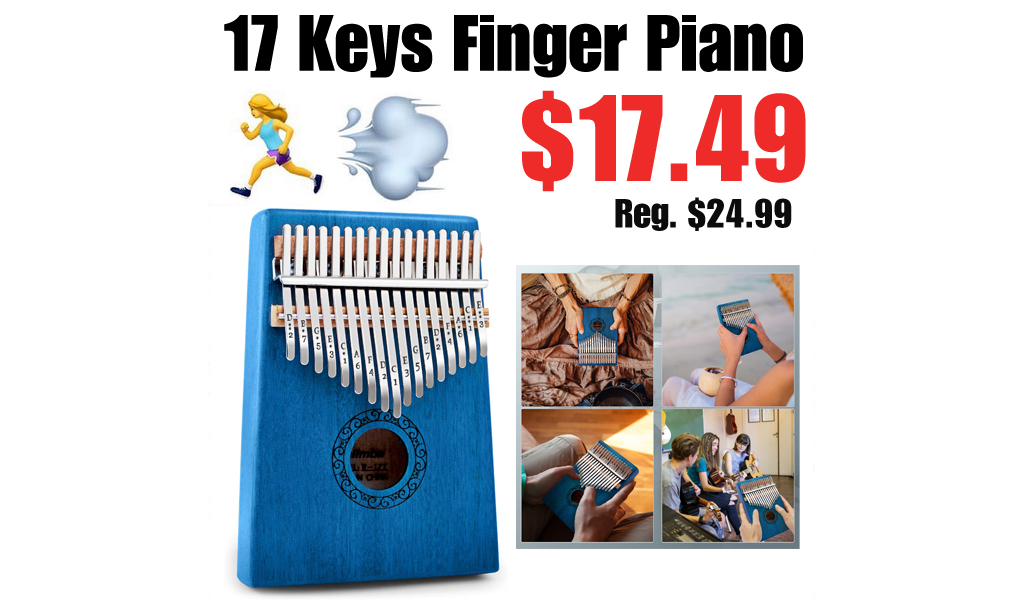 17 Keys Finger Piano Only $17.49 Shipped on Amazon (Regularly $24.99)