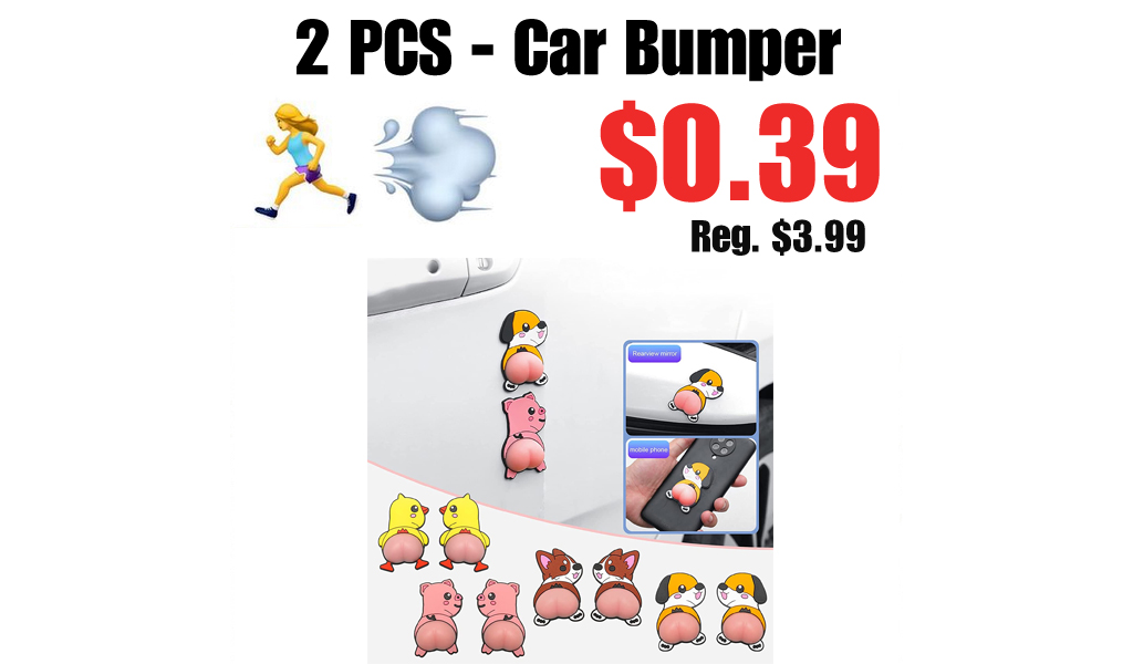 2 PCS - Car Bumper Only $0.39 Shipped on Amazon (Regularly $3.99)