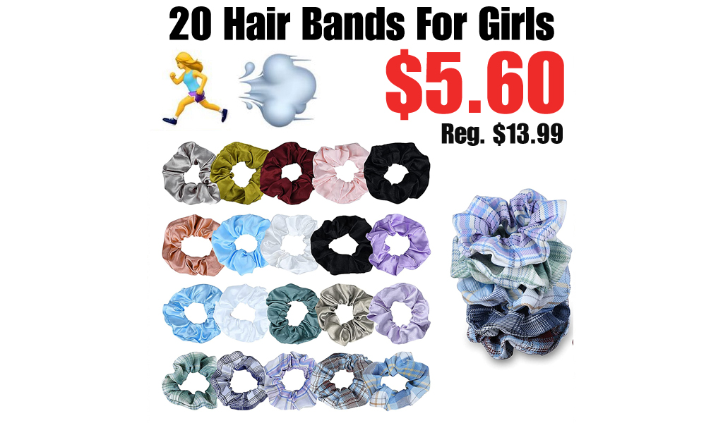 20 Hair Bands For Girls Only $5.60 Shipped on Amazon (Regularly $13.99)
