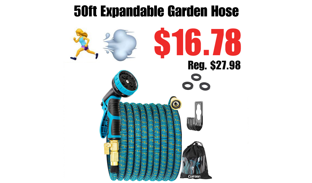 50ft Expandable Garden Hose Only $16.78 Shipped on Amazon (Regularly $27.98)