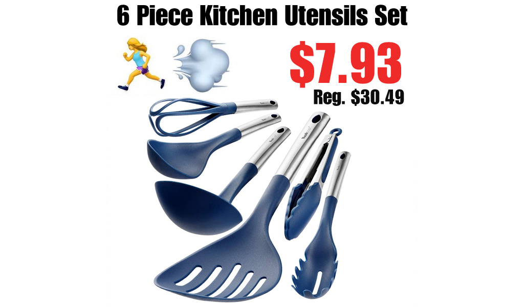 6 Piece Kitchen Utensils Set Only $7.93 Shipped on Amazon (Regularly $30.49)