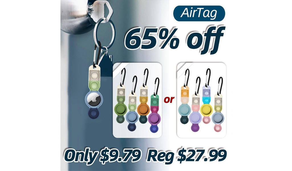 Airtag Holder - 4 Pack Just $9.79 Shipped on Amazon (Regularly $27.99)