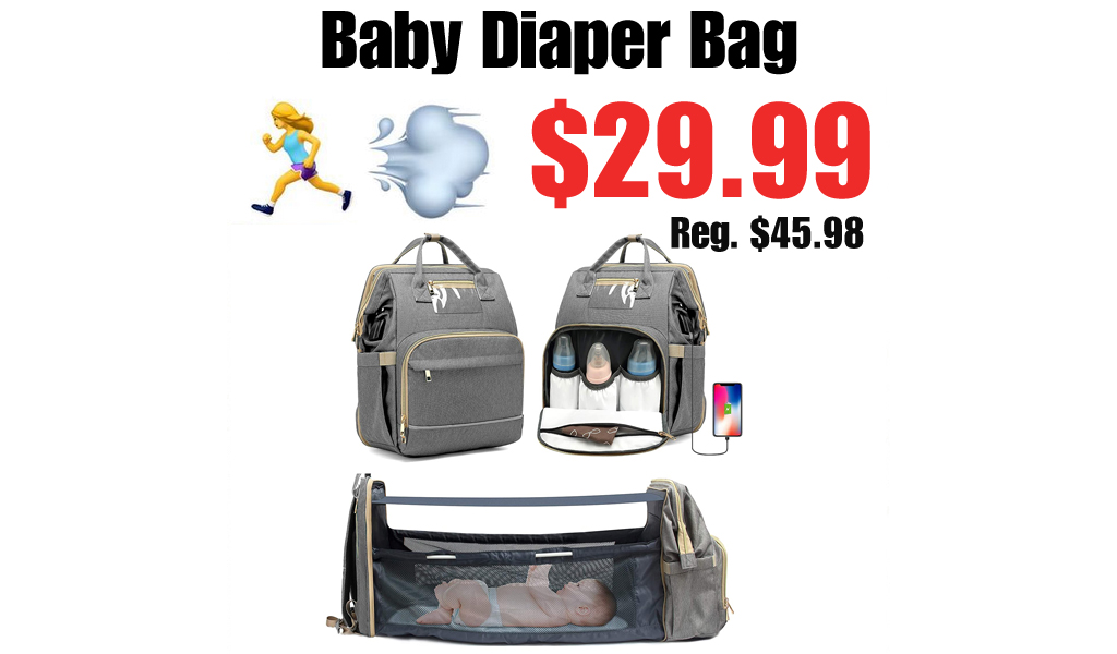 Baby Diaper Bag Only $29.99 Shipped on Amazon (Regularly $45.98)