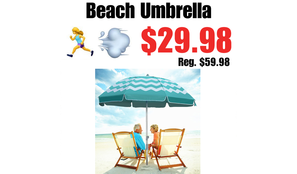 Beach Umbrella Only $29.98 Shipped on Amazon (Regularly $59.98)