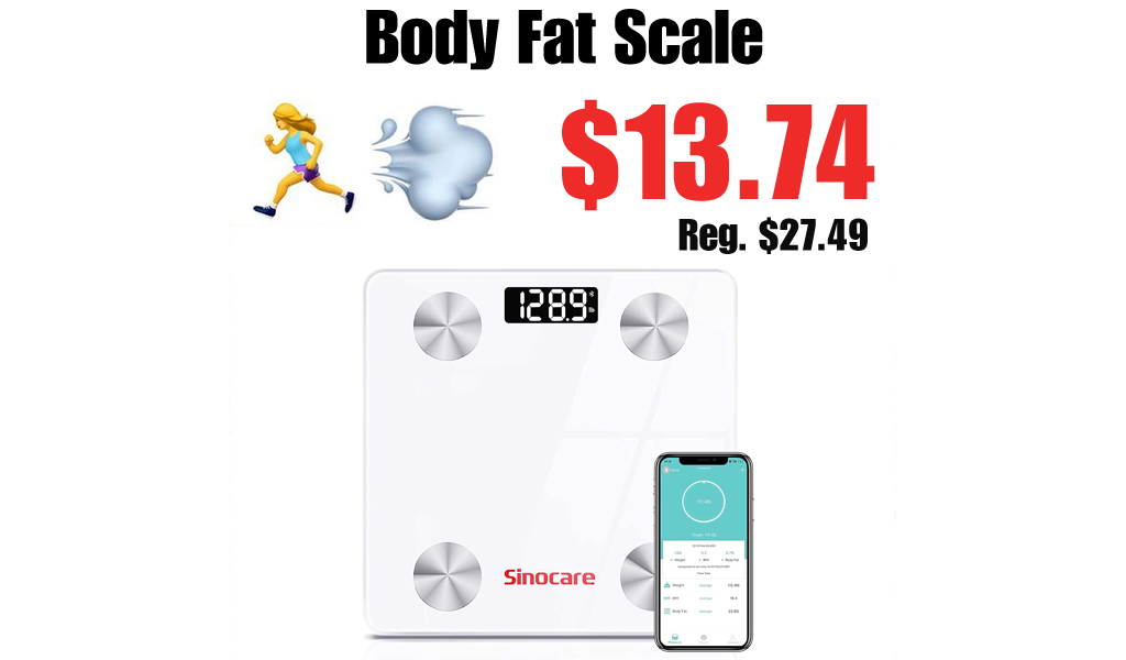 Body Fat Scale Only $13.74 Shipped on Amazon (Regularly $27.49)