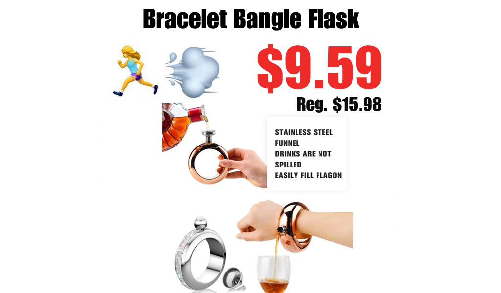 Bracelet Bangle Flask Only $9.59 Shipped on Amazon (Regularly $15.98)