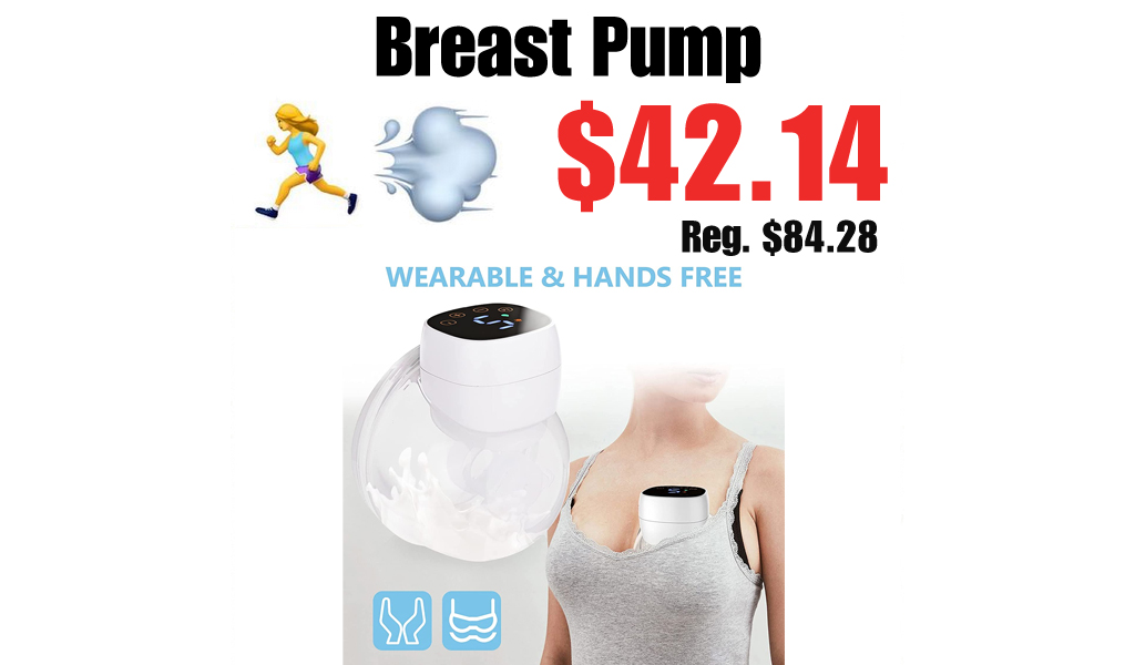 Breast Pump Only $42.14 Shipped on Amazon (Regularly $84.28)