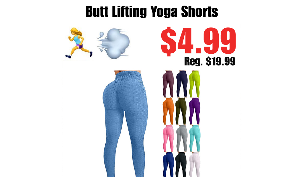 Butt Lifting Yoga Shorts Only $4.99 Shipped on Amazon (Regularly $19.99)