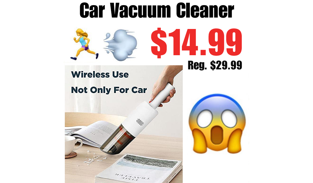 Car Vacuum Cleaner Only $14.99 Shipped on Amazon (Regularly $29.99)