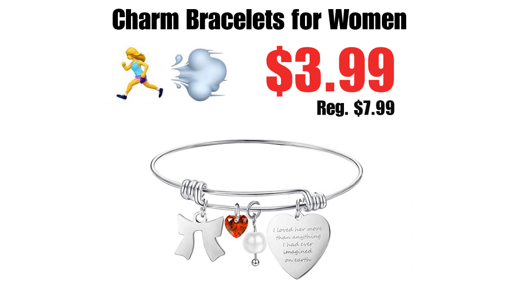 Charm Bracelets for Women Only $3.99 Shipped on Amazon (Regularly $7.99)