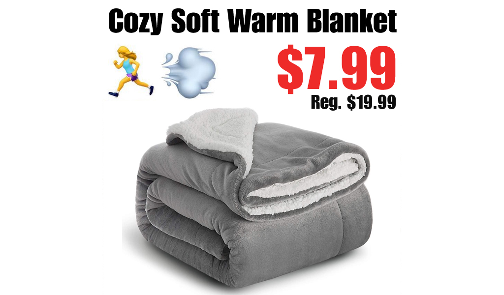 Cozy Soft Warm Blanket Only $7.99 Shipped on Amazon (Regularly $19.99)