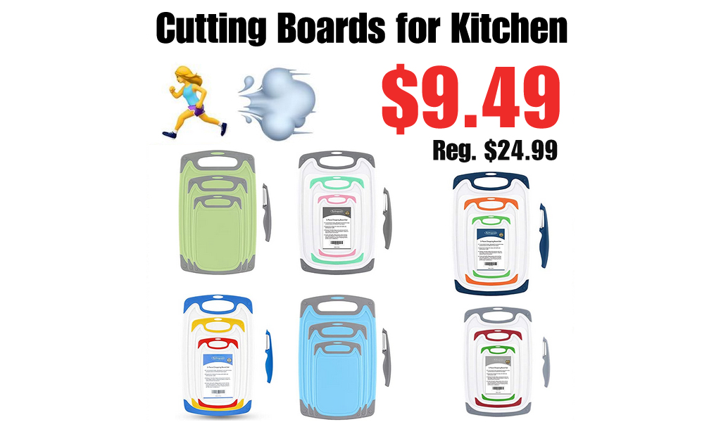 Cutting Boards for Kitchen Only $9.49 Shipped on Amazon (Regularly $24.99)