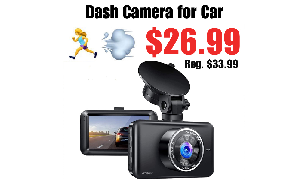 Dash Camera for Car Only $26.99 Shipped on Amazon (Regularly $33.99)