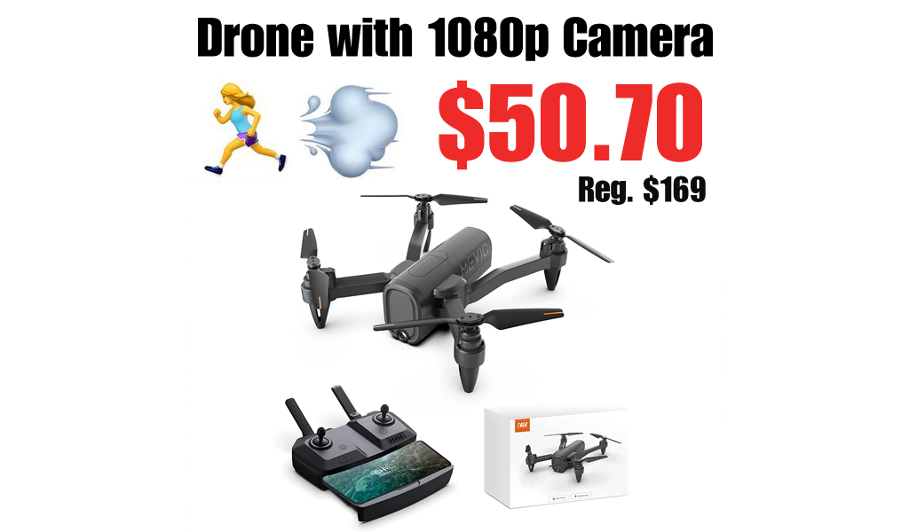 Drone with 1080p Camera Only $50.70 Shipped on Amazon (Regularly $169)