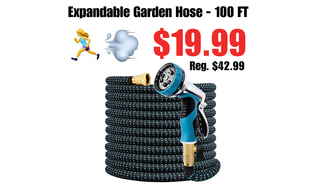 Expandable Garden Hose - 100 FT Only $19.99 Shipped on Amazon (Regularly $42.99)