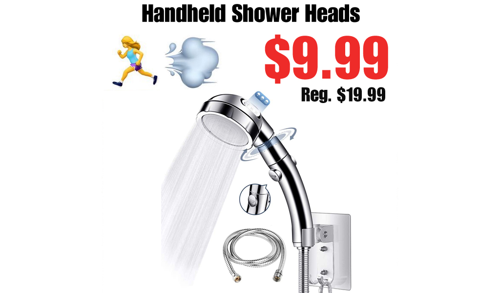 Handheld Shower Heads Only $9.99 Shipped on Amazon (Regularly $19.99)