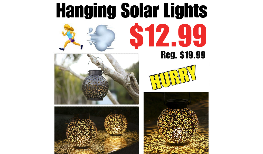 Hanging Solar Lights Only $12.99 Shipped on Amazon (Regularly $19.99)